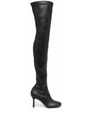 Stella McCartney Above-Knee 75Mm Boots - Black