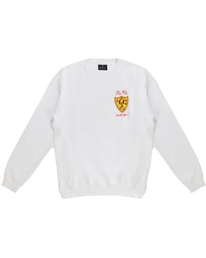 HTC Family Affair Crew-Neck Sweatshirt - White