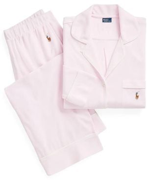 Polo Ralph Lauren Cotton Blend Pyjama Set - Pink