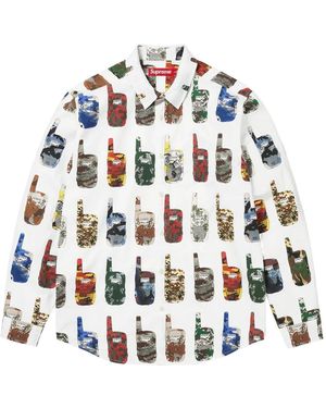 Supreme Walkie Talkie Print Shirt - White