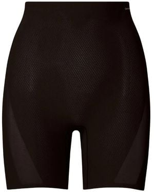 Calvin Klein High-Waisted Shorts - Black