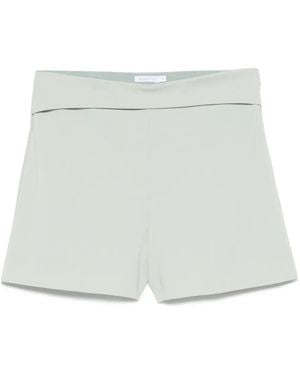 Patrizia Pepe Seam-Detail Tailored Shorts - White