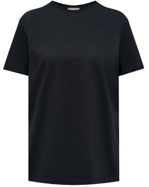 12 STOREEZ Cotton T-Shirt - Black