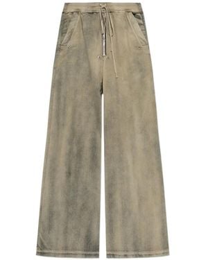 Rick Owens Jean Geth Belas À Coupe Ample - Natural