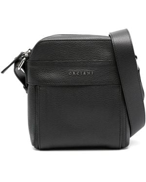 Orciani Mini Micron Kuriertasche - Schwarz