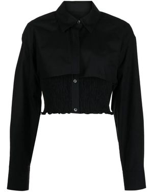 Alexander Wang レイヤード シャツ - ブラック