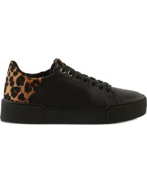 Högl Blade Leopard-Print Trainers - Black