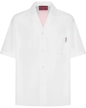 Gucci Katoenen Overhemd - Wit