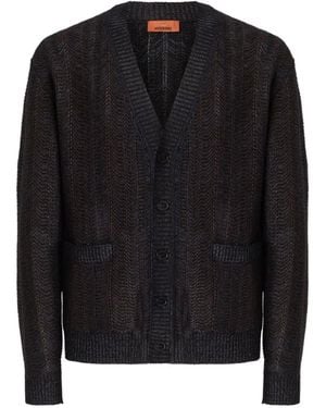 Missoni V-Neck Cardigan - Black