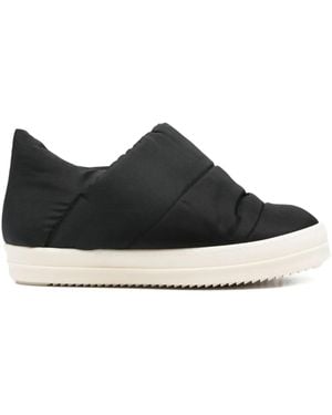 Rick Owens Puffer Slip-On Trainers - Black
