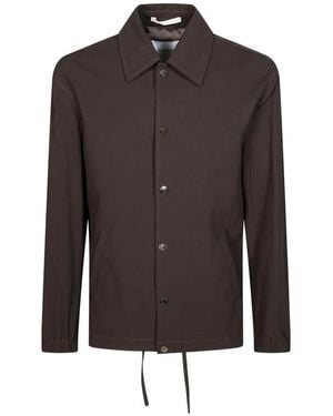 Paolo Pecora Collared Jacket - Brown