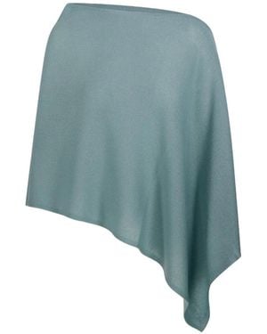 Be You Asymmetric Poncho - Blue