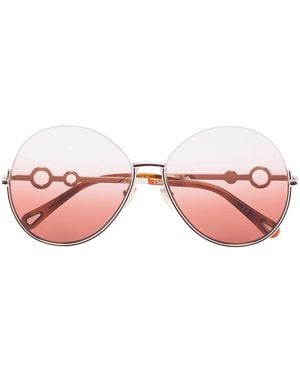 Chloé Sofya Round-Frame Sunglasses - Pink