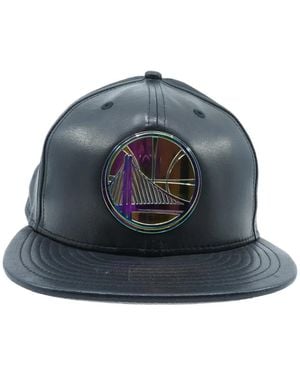 KTZ 59Fifty Leather Hat - Blue