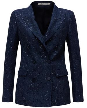 Tagliatore Double-Breasted Blazer - Blue