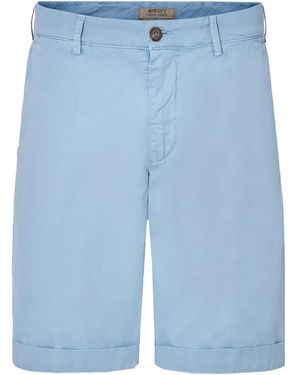 40 Weft Cuffed Shorts - Blue
