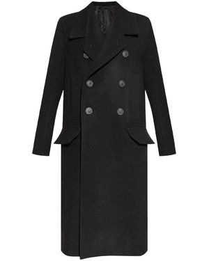 Rick Owens ウールカシミアフードコート