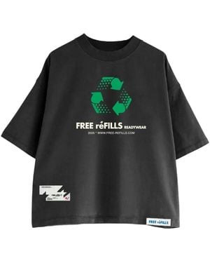 Free Refills Graphic T-Shirt - Black