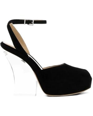 Fendi Illusion Sandals - Black