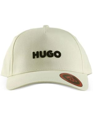 HUGO Jude Logo Cap - Natural