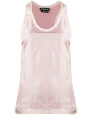 Tom Ford Racerback Tank Top - Pink