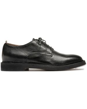 Officine Creative Hopkins Crepe Derby-Schuhe - Schwarz