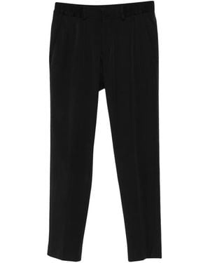 KARL LAGERFELD Elasticated-Waistband Trousers - Black