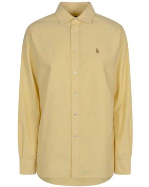 Polo Ralph Lauren Polo Pony-Embroidered Shirt - Yellow