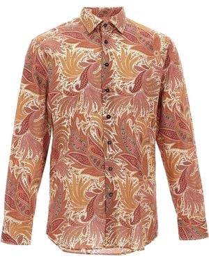 Etro Shirt Roma - Orange