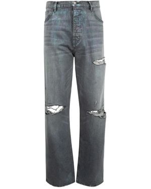 NAHMIAS Oil Spill Jeans - Blue