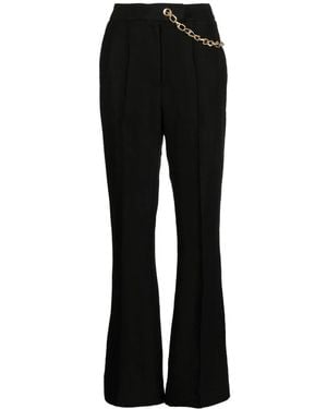 Aje. Pantalon Ceinturée À Coupe Évasée - Noir