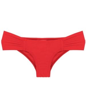 Amir Slama Gathered Low-Waisted Bikini Bottoms