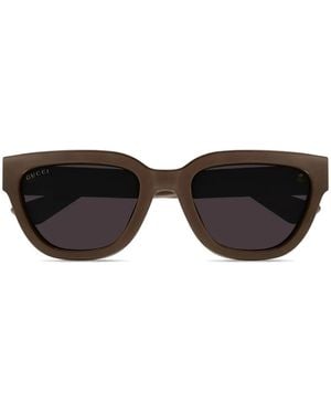 Gucci インターロッキングg サングラス - ブラック