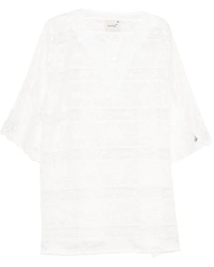 Bambah Vestido Lotis cortoc - Blanco