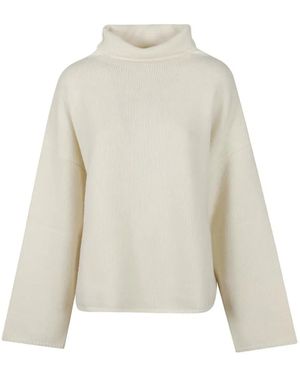 Almada Label Coltrui Met Verlaagde Schouders - Wit