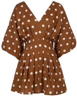 Designer Short Sleeve Polka Dot Dresses for Women - Up to 42% off | Lyst