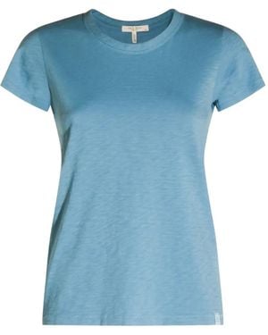 Rag & Bone Short-Sleeve T-Shirt - Blue