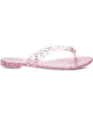Casadei Sandales À Paillettes - Pink