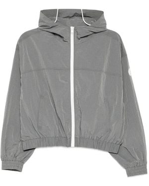SPORT b. by agnès b. Ribstop Winbreaker Jacket - Grey