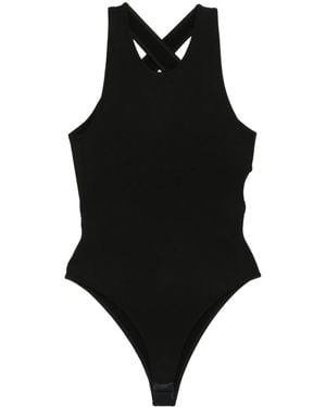 Philosophy Di Lorenzo Serafini Ärmelloser Body - Schwarz