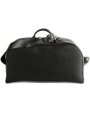 Enfants Riches Deprimes Weekender Buckle-Detailed Leather Bag - Black