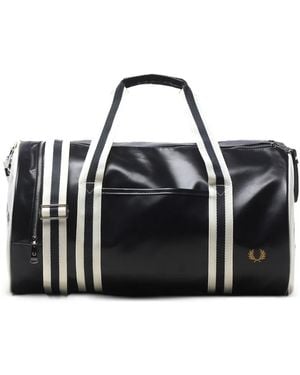 Fred Perry Classic Barrel Holdall - Black