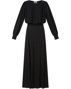 Isabel Marant Chady Long-Sleeve Maxi Dress - Black
