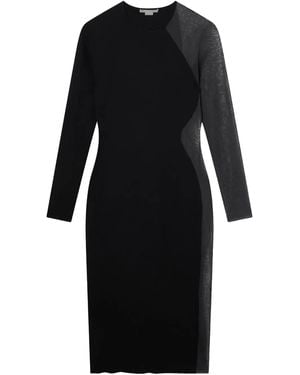 Stella McCartney Miracle Midi Dress - Black
