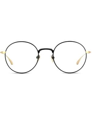 Masunaga Round-Frame Glasses - Metallic