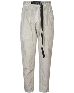Thom Krom Buckled Tapered Trousers - Grey
