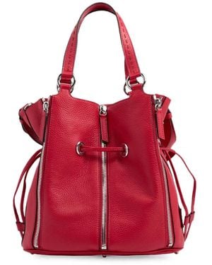 Lancel Medium Premier Flirt Bucket Bag - Red
