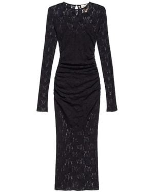 Aniye By Lace Midi Dress - Blue