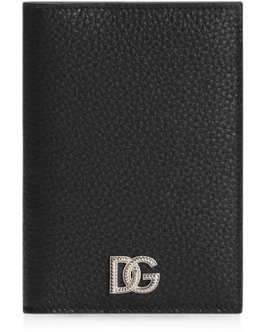 Dolce & Gabbana Passport Holder - Black