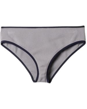 Miu Miu Two-Tone Bikini Bottoms - Grey